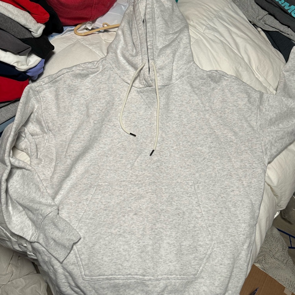 Z Supply Light Gray Hoodie
